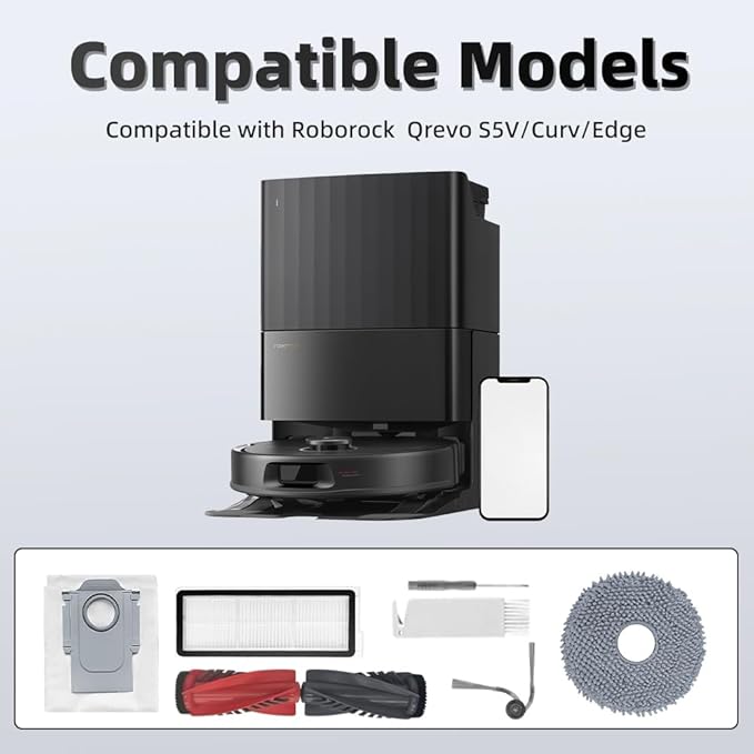 24Pcs Qrevo S5V Accessories Kit Replacement Compatible - Image 3