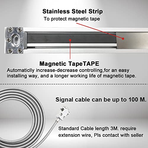 3 Axis DRO Digital Readout for Milling Machine Lathe Machine 3pcs Magnetic - Image 9