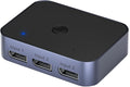 Arector Bi-Directional DisplayPort 1.4 Switcher, 3 in 1 Out 8K DP Switcher Box by Arector