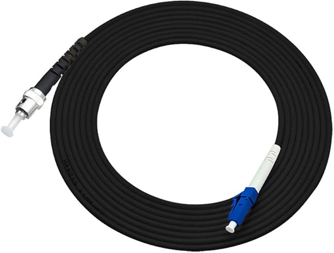 Jeirdus 100M LC to ST Outdoor Armored Simplex SM Fiber Optic Cable Jumper - Image 3