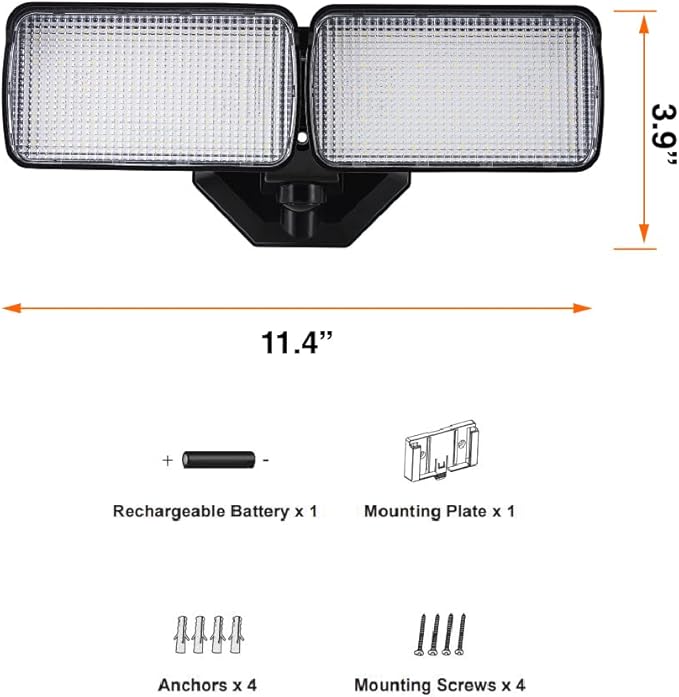 Sylvania 14W LED Security Light, Wet Rated, 1500 LMS, Daylight - Image 5