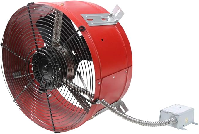 Maxx Air Professional Grade Gable Mount | Power Attic Ventilator, 2.6-Amp 60-Hz - Image 5