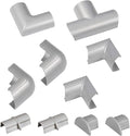 D-Line Medium Cable Raceway Accessory Pack, Join 1.18in x 0.59in Cord Cover by D-LineUSAinc