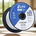 Elite 12/2 Speaker Wire 100ft, UL Listed, by InfinityCableProducts