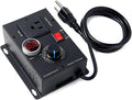 HARMNEE AC Motor Speed Controller 110-120V / 10A Rated / 15A Max, Fan Speed by HARMNEE