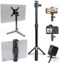 Kado Metal Portable Monitor Stand Tripod, 2-In-1 Phone/Tablet Clamp by Kado