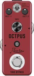 Rowin Polyphonic Octave Guitar Effects Pedal Pure Octopus Digital Mini Single by Rowin