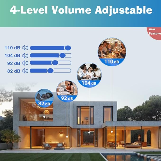HENDUN Updated Door Alarm for Home Security, Pool Alarm for Kids Safety - Image 5