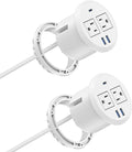 3 inch Desktop Power Grommet USB C, 20W Fast Charging Station, Furniture by Jgstkcity
