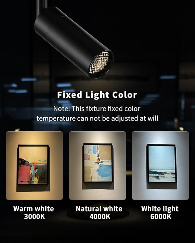 Gpaillumic Zoomable LED Ceiling Spotlight Fixture, Flush Mount Adjustable - Image 7