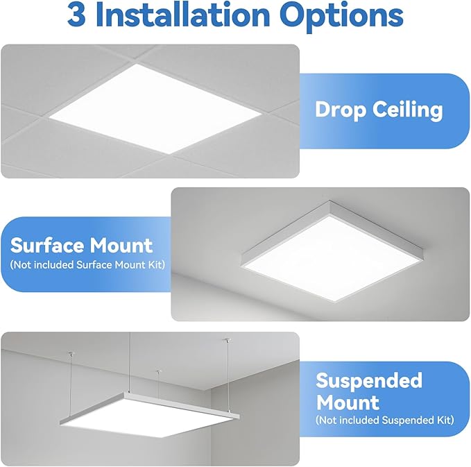 CycevSun 4-Pack 2x2 LED Flat Panel Light - Image 7