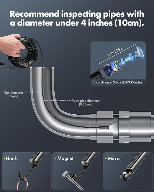 Anykit Borescope Inspection Camera - Image 2
