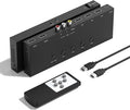4 in 2 Out RCA/HDMI Switcher，3 Way HDMI 2.0 + 1 RCA Converter，4:3/16:9 & 2 by Arector