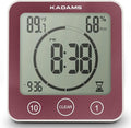 KADAMS Shower Clock Waterproof Bathroom Timer – Digital Wall Clock by KADAMS