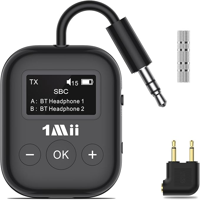 1Mii Airplane Bluetooth 5.3 Transmitter by 1Mii