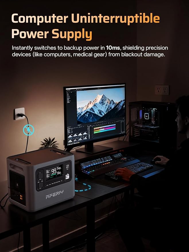 AFERIY P280 2800W Portable Power Station - Image 4