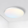 ASD LED 12" Round Flush Mount Ceiling Light Fixture, Low Profile Surface by ASDLightingCorporation