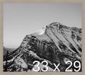 Frame It Easy 33 x 29 Rustic Gray Wood Frame by FrameItEasy