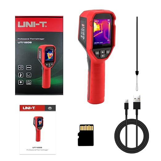 UNI-T UTi712S Infrared Thermal Camera 120x90 IR Resolution Thermal Imager 10800 - Image 6