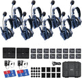 SYNCO Xtalk Master Wireless Intercom Headset System, 8 Person 2.4GHz by SYNCO
