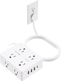 Surge Protector Power Strip, Olcorife 20ft Long Extension Cord by olcorife