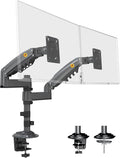 NB North Bayou Dual Monitor Desk Mount Stand Full Motion Swivel Computer by NBNorthBayou