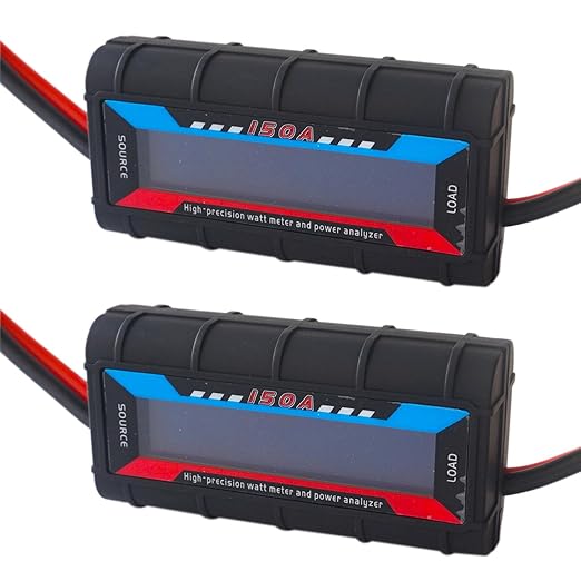 Proshopping 2Pcs 150A RC Watt Meter, DC 0-60V High Precision Power Analyzer - Image 6