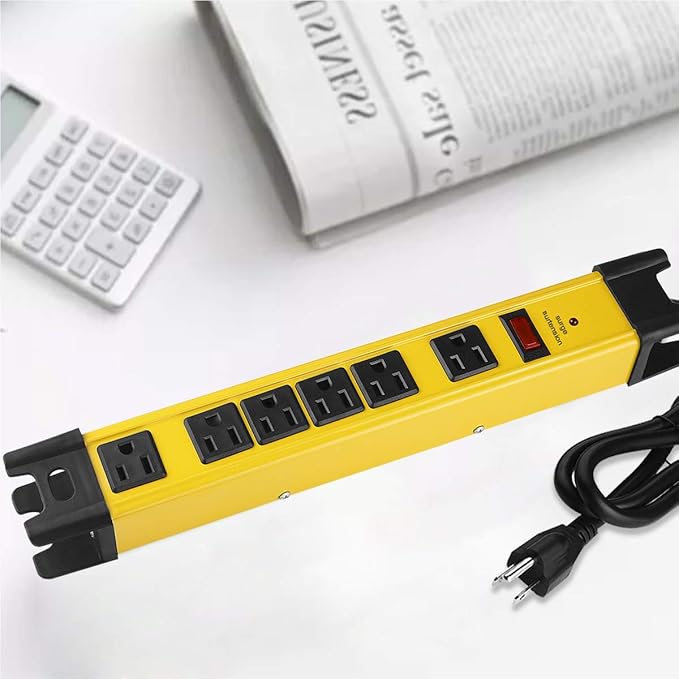 Heavy Duty Power Strip Surge Protector - Image 7