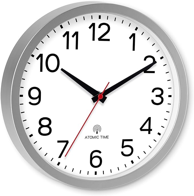 AKCISOT Atomic 12 Inch Wall Clock Analog Clocks - Image 2