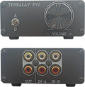 TENEALAY HiFi RCA Passive Preamp Stereo Audio Preamplifier by TENEALAY