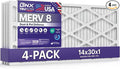 BNX TruFilter 14x30x1 Air Filter MERV 8 by BNX