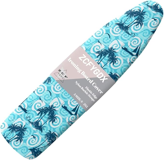 ZCFYGDX 15" x 48" Ironing Board Cover Scorch Resistant, Wear & Soil Resistant by ZCFYGDX