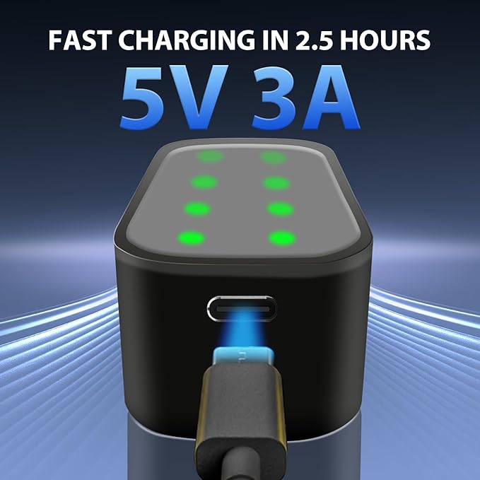 Tanatare 8 Pack Rechargeable Lithium ion AA Batteries - Image 4