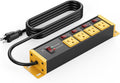 CCCEI Heavy Duty Surge Protector Power Strip 20 Amp Individual Switches. 20FT by CCCEI