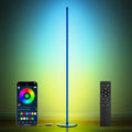 luckystyle Smart RGB Corner Floor Lamp, Bright LED Tall Modern Floor Lamp by luckystyle