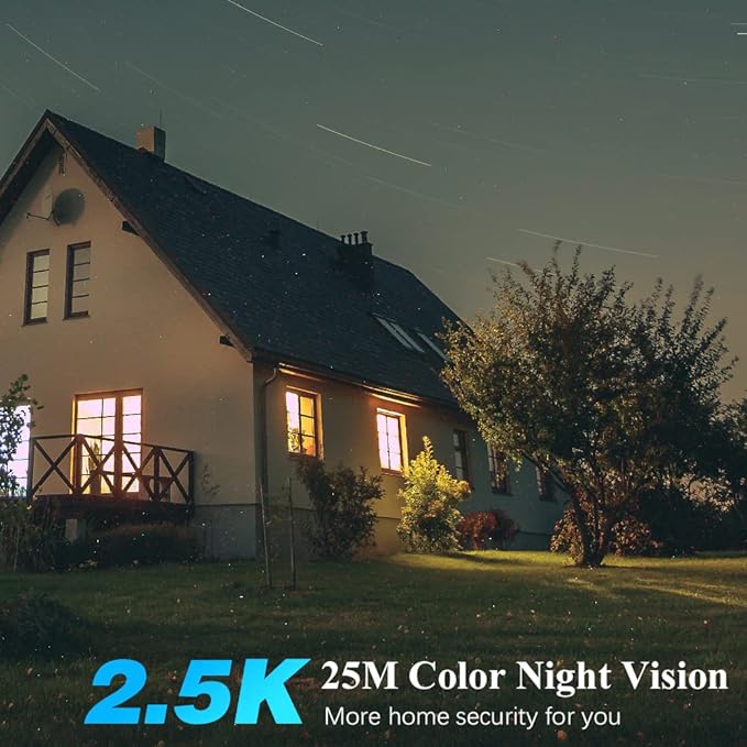 Ctronics 2.5K 4MP Security Camera Wireless Outdoor, WiFi Solar Security Camera - Image 5