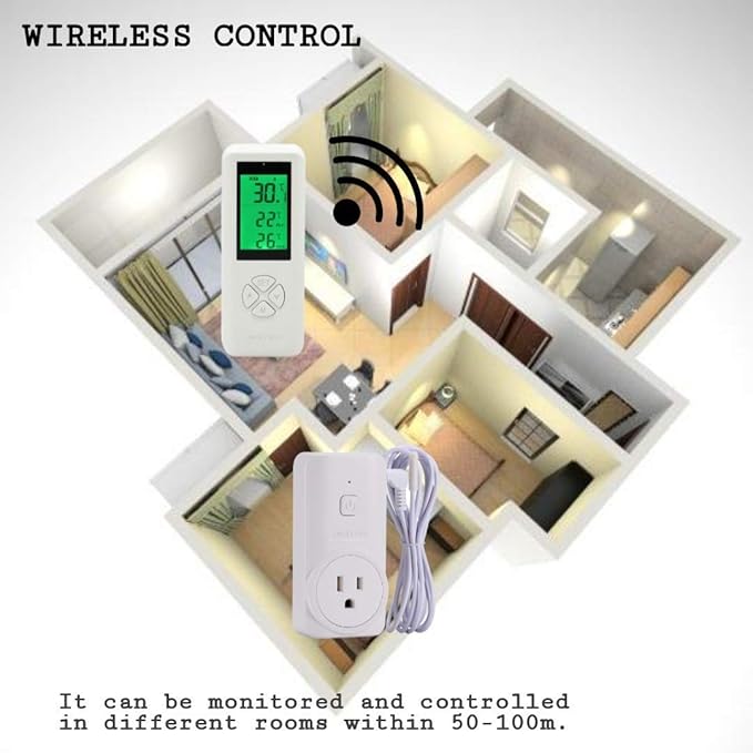 SENSTREE DIGITEN Wireless Temperature Controller, Remote Control Detect Temp - Image 9