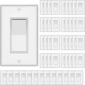 ThunderWay Single Pole Decorator Wall Light Switch by ThunderWay