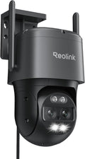 REOLINK 4K Wired WiFi Outdoor Camera, 8MP Dual Lens Security Camera, 360 PTZ by REOLINK
