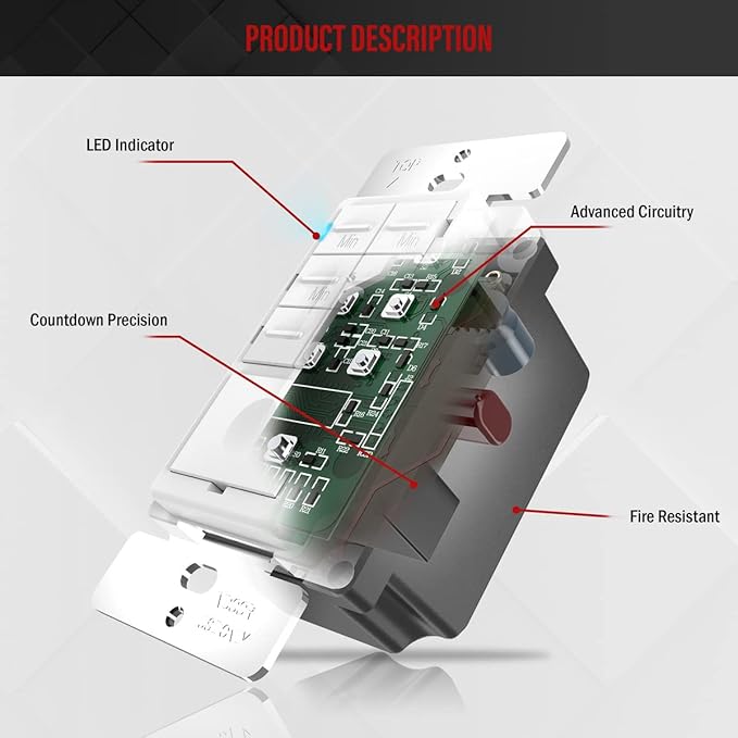 ENERLITES Countdown Timer Switch - Image 5