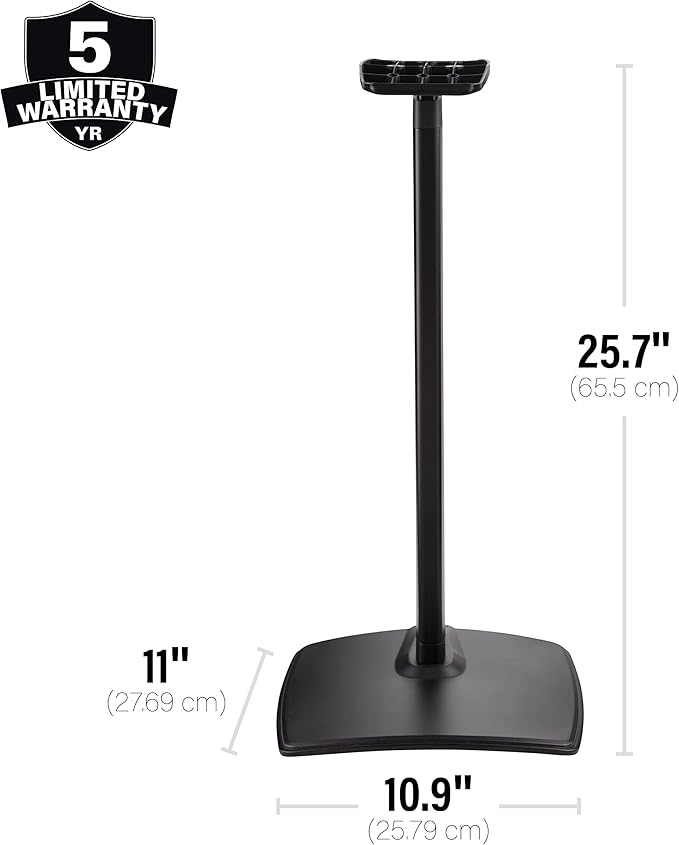 Sanus Height Adjustable Speaker Stand - Image 9