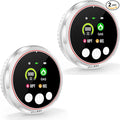 2 Pack 4-in-1 Carbon Monoxide Detectors &Natural Gas Leak Detector, Portable by BoltBlaze