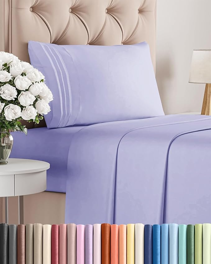 Twin XL Size 3 Piece Sheet Set by CGKUnlimited