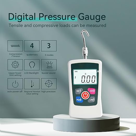 500N Digital Force Gauge High-Precision Trigger Pull Gauge - Image 2
