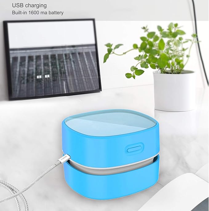 ODISTAR Desktop Vacuum Cleaner, Mini Table dust Sweeper Energy Saving, High - Image 2
