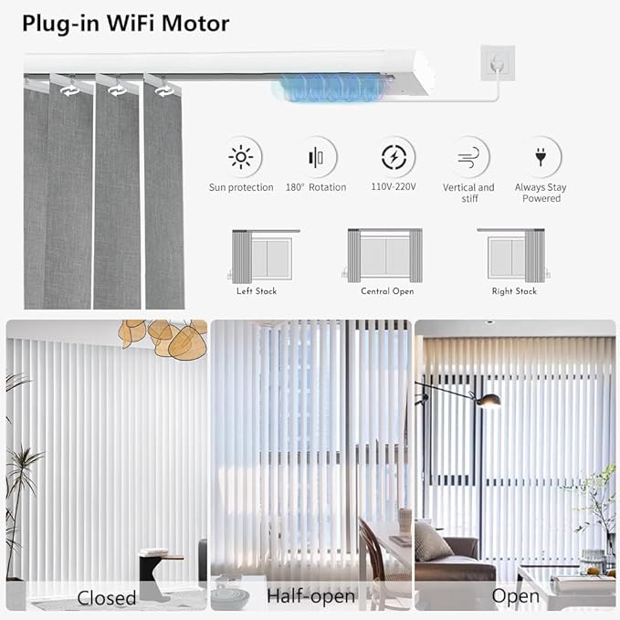 Blindify Motorized Vertical Blinds Compatible - Image 6