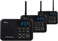 Wuloo Intercoms Wireless for Home 1 Mile Range 22 Channel 100 Digital Code by Wuloo