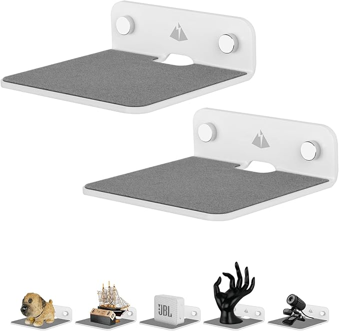 TXEsign 2-Pack 4.25" Acrylic Small Floating Shelves - Image 4