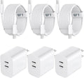 Phone 17 16/15 Pro Max Charger Fast Charging, 20W Dual Port USB C Fast Wall by Auorld