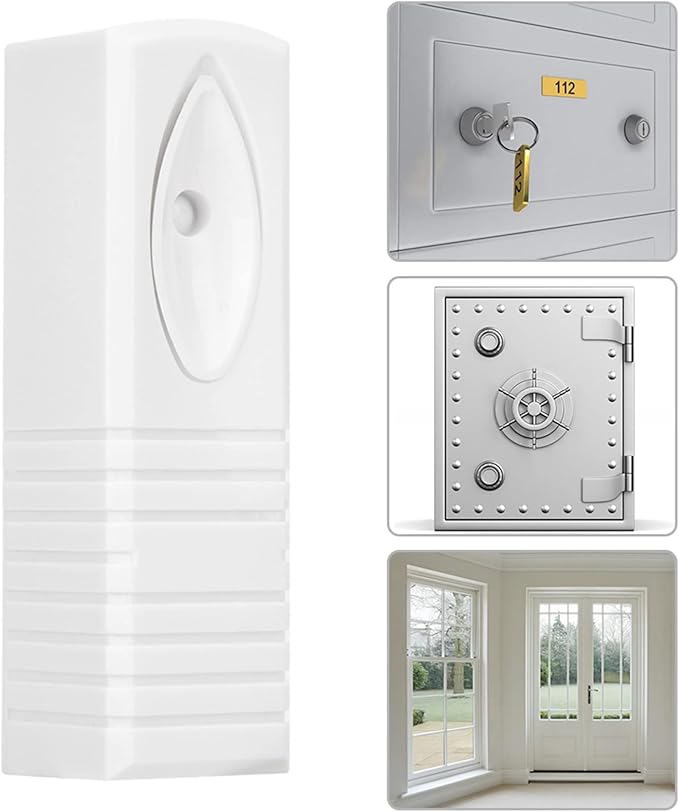 MUNEFE Wired Photoelectric Vibration Alarm Sensor, Home Security Detector Alarm - Image 7